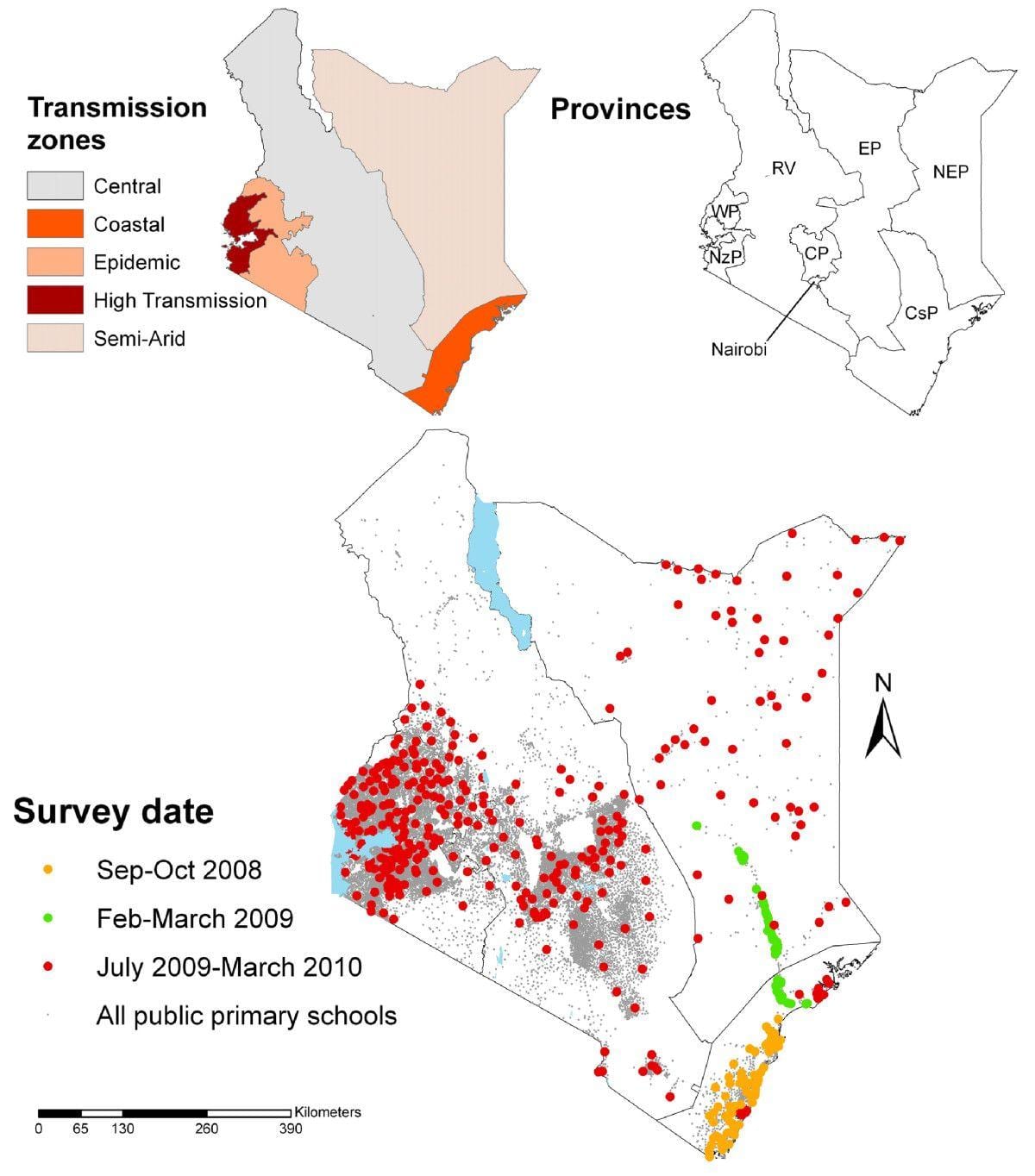 Kenya sekolah survei dan pemetaan