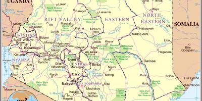 Kenya peta jalan rinci