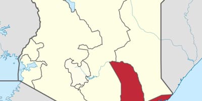Peta pantai provinsi Kenya